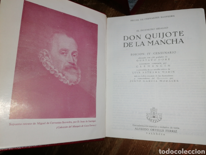 Libros de segunda mano: DON QUIJOTE DE LA MANCHA - Edici&oacute;n IV Centenario - 1967 - Foto 6
