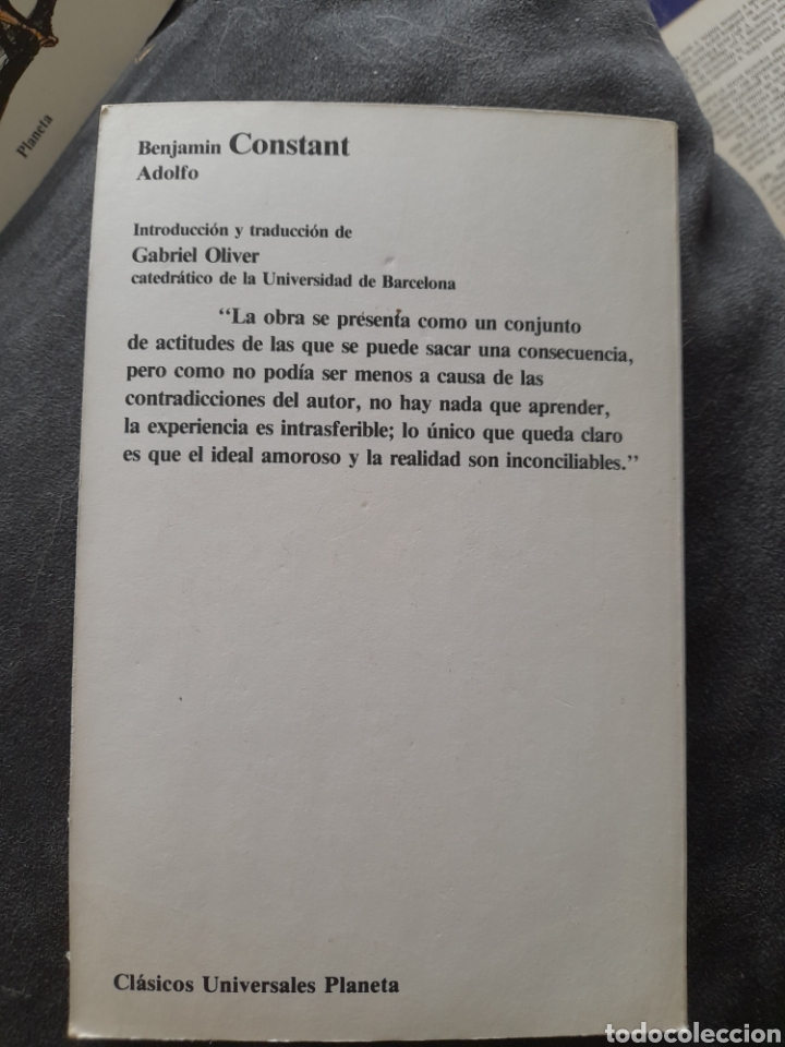 Libros de segunda mano: Adolfo. Benjamin Constant - Foto 2
