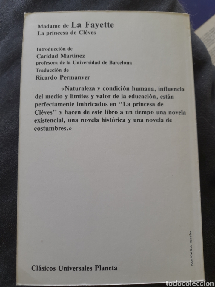 Libros de segunda mano: La princesa de Cleves. Madame de La Fayette - Foto 2