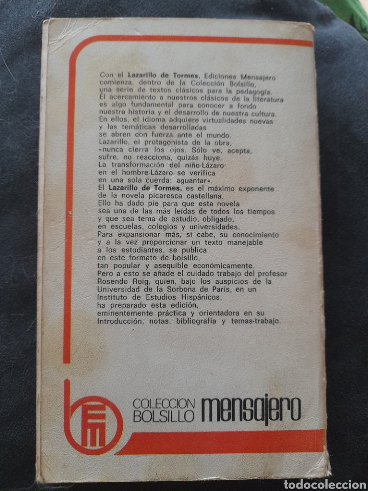 Libros de segunda mano: Lazarillo de Tormes - Foto 2