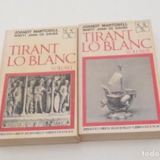 Libros de segunda mano: TIRANT LO BLANC, JOANOT MARTORELL, BIBLIOTECA BREVE DE BOLSILLO, 2 VOL. Lote 342710418