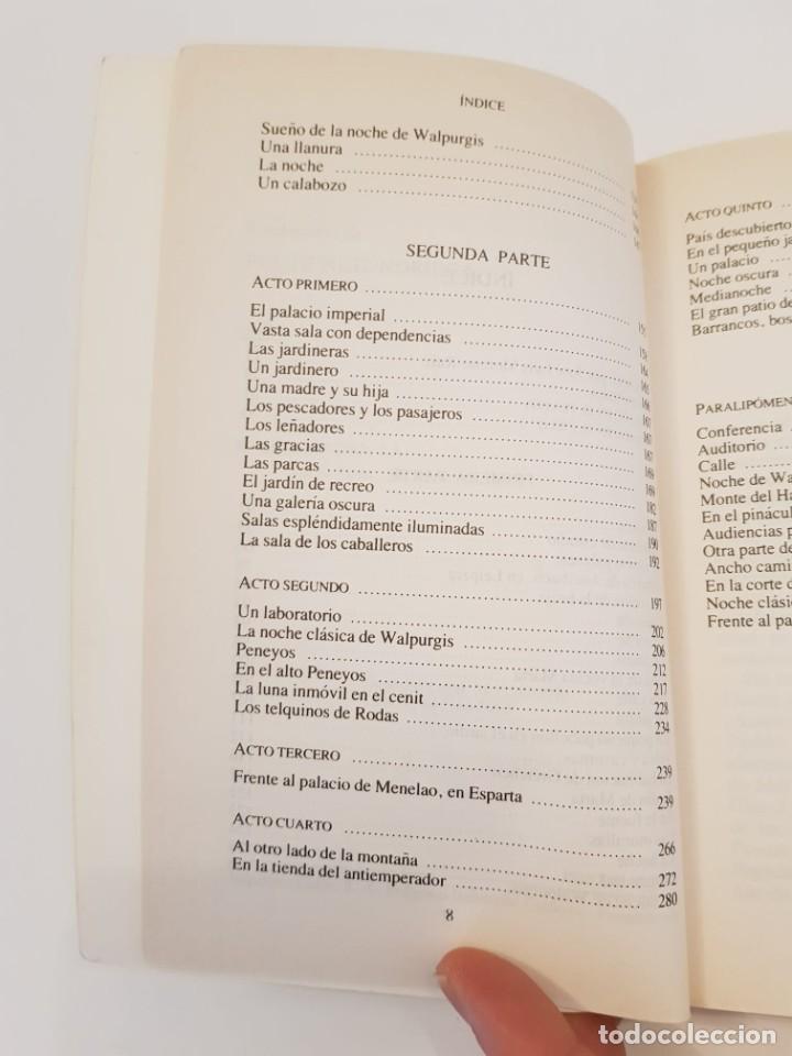Libros de segunda mano: Goethe. Fausto. EDAF, 1990 - Foto 7
