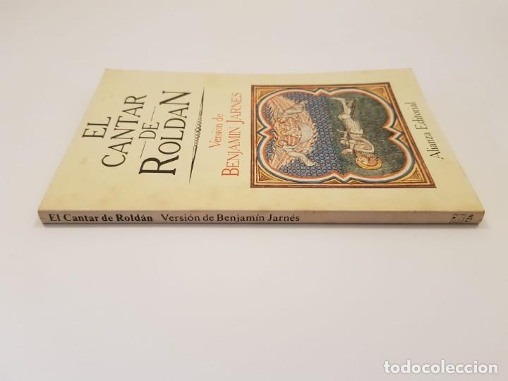 Libros de segunda mano: El cantar de Rold&aacute;n. Versi&oacute;n de Benjamin Jarnes. Alianza editorial, 1983 - Foto 3