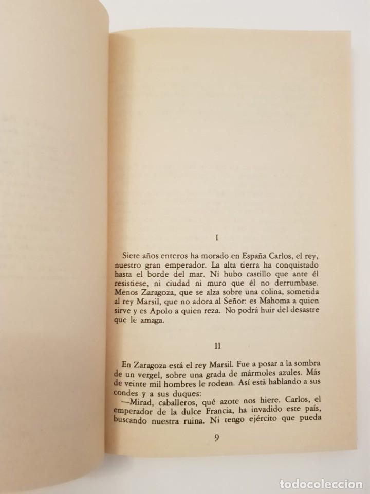 Libros de segunda mano: El cantar de Rold&aacute;n. Versi&oacute;n de Benjamin Jarnes. Alianza editorial, 1983 - Foto 6