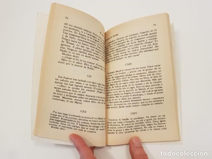 Libros de segunda mano: El cantar de Rold&aacute;n. Versi&oacute;n de Benjamin Jarnes. Alianza editorial, 1983 - Foto 7
