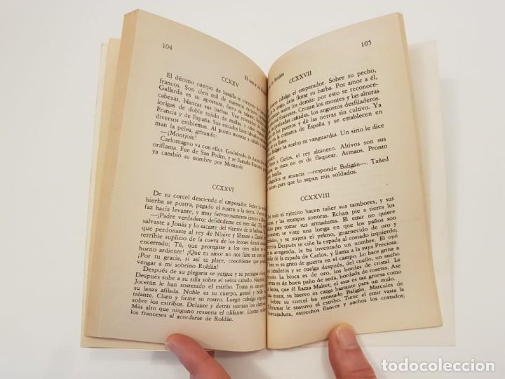 Libros de segunda mano: El cantar de Rold&aacute;n. Versi&oacute;n de Benjamin Jarnes. Alianza editorial, 1983 - Foto 8
