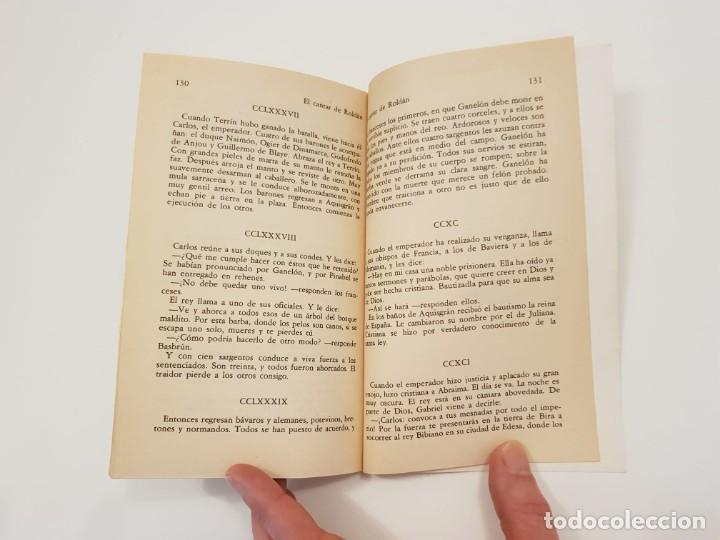 Libros de segunda mano: El cantar de Rold&aacute;n. Versi&oacute;n de Benjamin Jarnes. Alianza editorial, 1983 - Foto 9