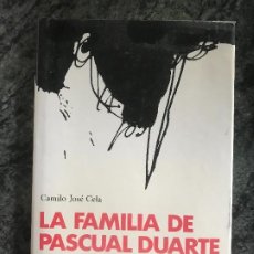 Libros de segunda mano: CAMILLO JOSÉ CELA: LA FAMIGLIA DE PASCUAL DUARTE. ILS. DE ANTONIO SAURA CÍRCULO DE LECTORES, 1989.. Lote 342860158
