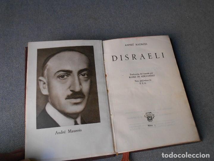 Libros de segunda mano: DISRAELI. CRISOLITO - Foto 3