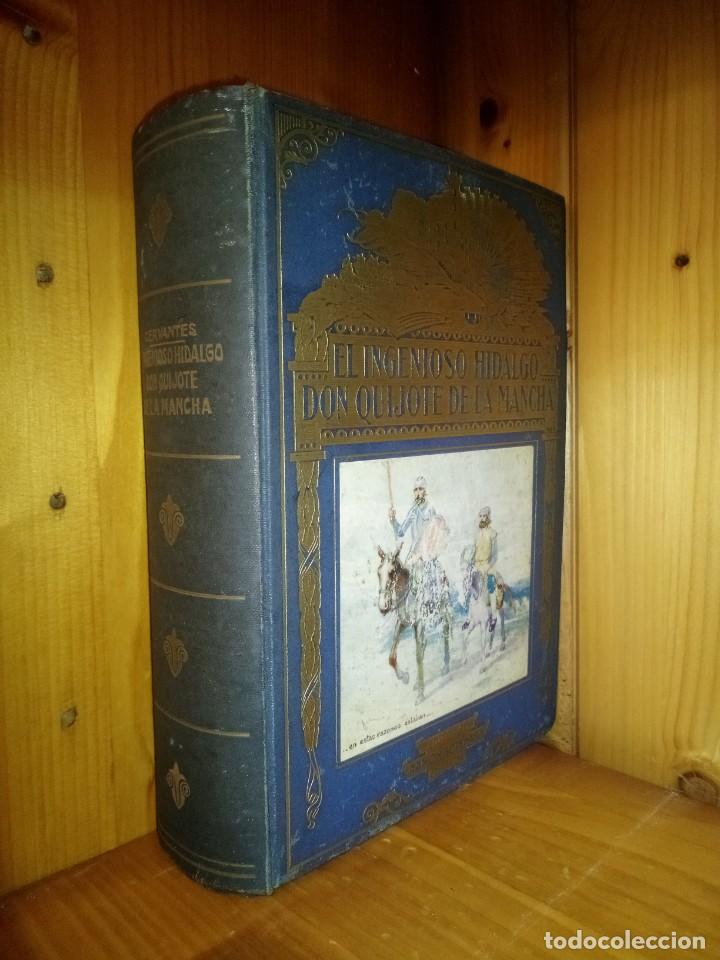 Libros de segunda mano: EL INGENIOSO HIDALGO DON QUIJOTE DE LA MANCHA, MIGUEL DE CERVANTES, EDITORIAL RAMON SOPENA, 1956