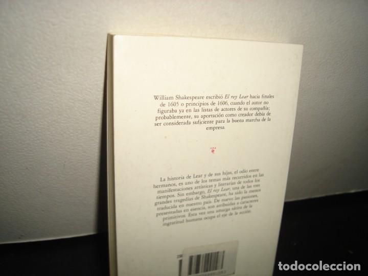 Libros de segunda mano: 8- EL REY LEAR. EDICI&Oacute;N DEL INSTITUTO SHAKESPEARE - Foto 3