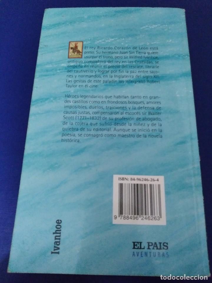 Libros de segunda mano: &rdquo;IVANHOE&rdquo; WALTER SCOTT - EL PA&Iacute;S AVENTURAS - Foto 2