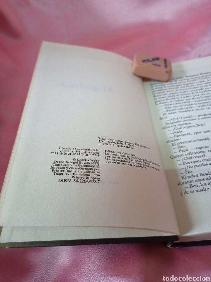 Libros de segunda mano: Novela .El graduado,por Charles Webb - Foto 2