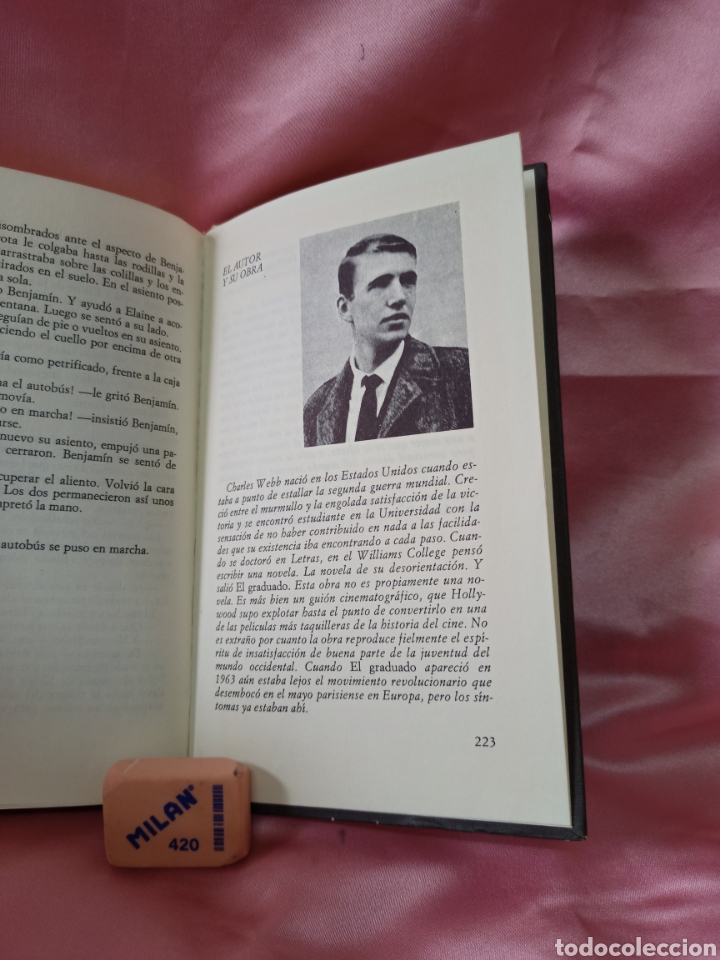 Libros de segunda mano: Novela .El graduado,por Charles Webb - Foto 3