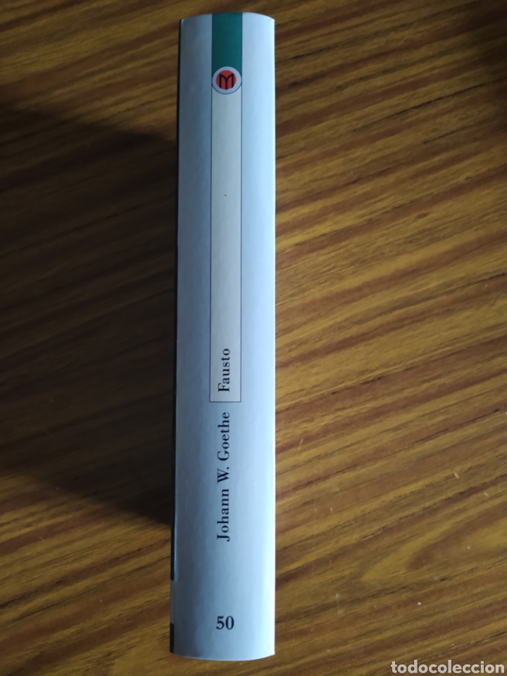 Libros de segunda mano: Fausto, de Johann W. Goethe. Pr&oacute;logo de Eugenio Tr&iacute;as. - Foto 3
