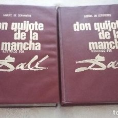 Libros de segunda mano: DON QUIJOTE DE LA MANCHA - ILUSTRADADO POR SALVADOR DALÍ - MATEU EDITOR - 1965. Lote 344297608