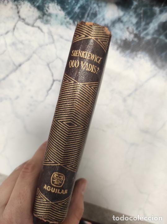 Libros de segunda mano: Quo Vadis? Henryk Sienkiewicz, Ed. Aguilar 1954 - Foto 1