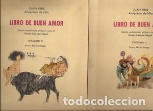 Libros de segunda mano: Libro de buen amor. 2 tomos - ARCIPRESTE DE HITA, JUAN RUIZ
