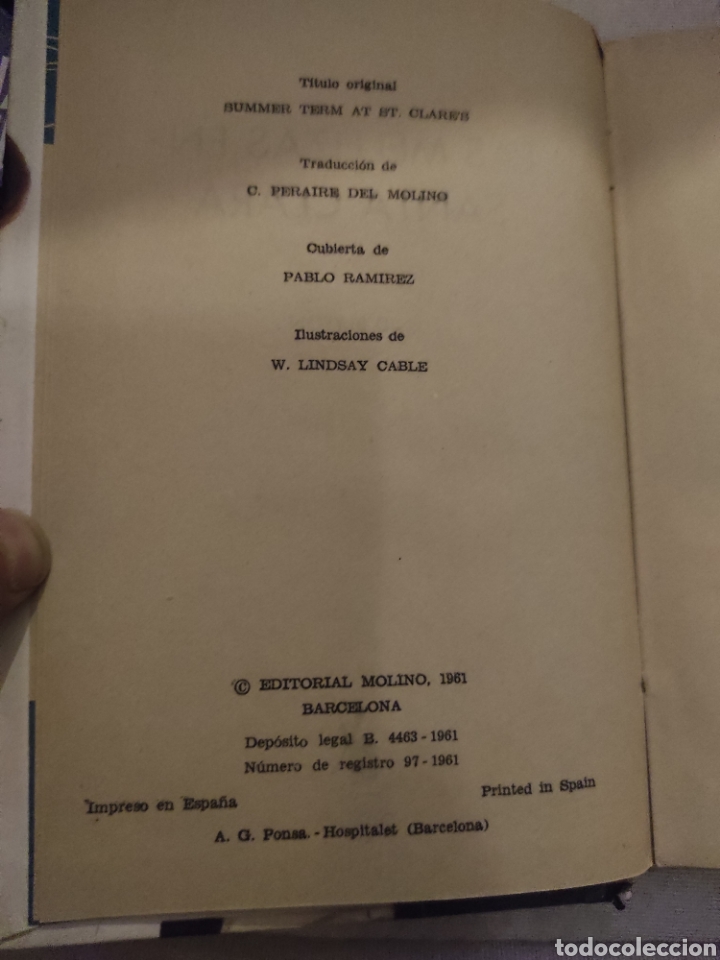 Libros de segunda mano: Las mellizas en Santa Clara. Enid Blyton. 1961 - Foto 2