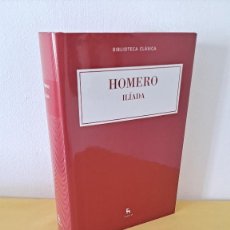 Libros de segunda mano: HOMERO - LA ILIADA - BIBLIOTECA GREDOS 20014
