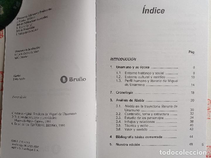 Libros de segunda mano: Niebla. Unamuno - Foto 2