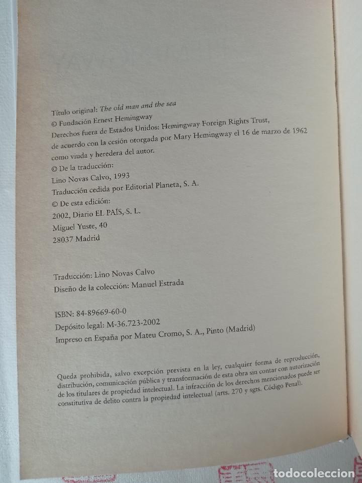 Libros de segunda mano: El viejo y el mar. Ernest Hemingway - Foto 2