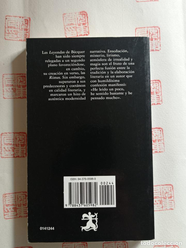 Libros de segunda mano: Leyendas. Gustavo Adolfo B&eacute;cquer - Foto 3
