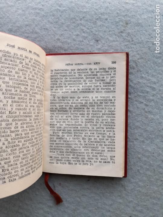 Libros de segunda mano: Pe&ntilde;as Arriba. Jos&eacute; M&ordf; de Pereda. Crisol n&ordm; 4 - Foto 4