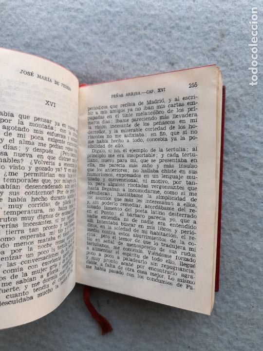 Libros de segunda mano: Pe&ntilde;as Arriba. Jos&eacute; M&ordf; de Pereda. Crisol n&ordm; 4 - Foto 6