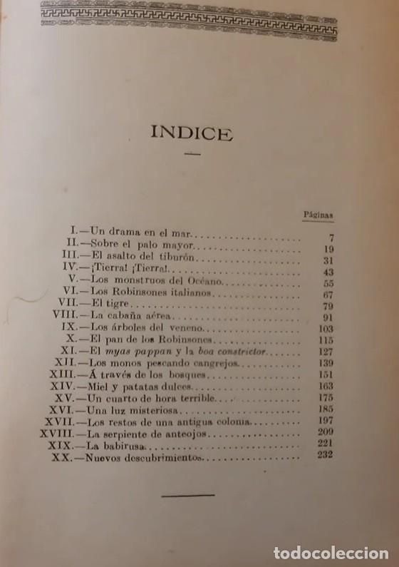 Libros de segunda mano: Los n&aacute;ufragos del Liguria. Emilio Salgari - Foto 3