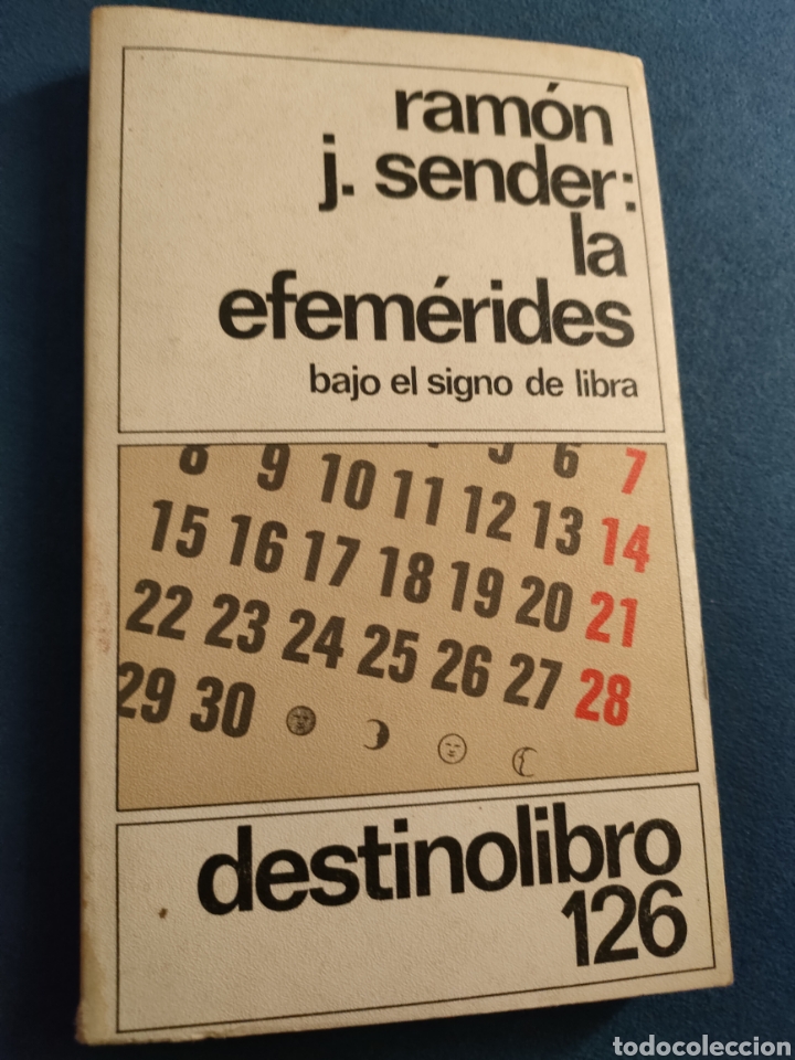 Libros de segunda mano: La efem&eacute;rides Ram&oacute;n j Sendero destinolibro - Foto 1