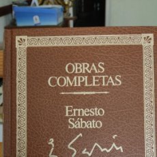 Libros de segunda mano: OBRAS COMPLETAS. ERNESTO SÁBATO.. Lote 345798738