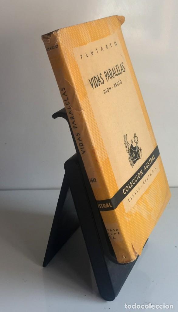 Libros de segunda mano: VIDAS PARALELAS (Dion - Bruto). Plutarco - Foto 2