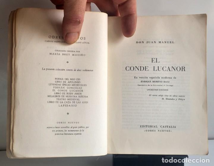 Libros de segunda mano: EL CONDE LUCANOR. Don Juan Manuel - Foto 4