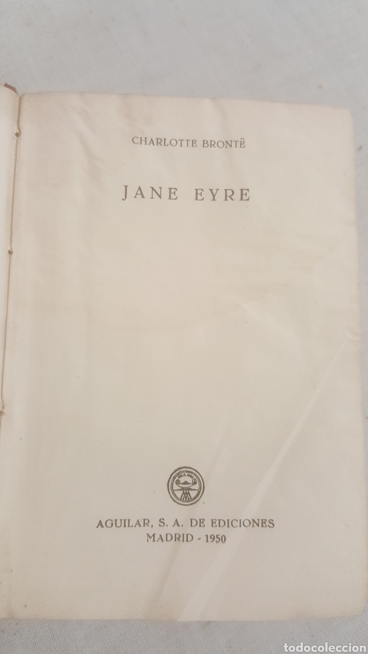 Libros de segunda mano: LIBRO 1950 JANE EYRE DE CHARLOTTE BRONT&Euml; - Foto 7