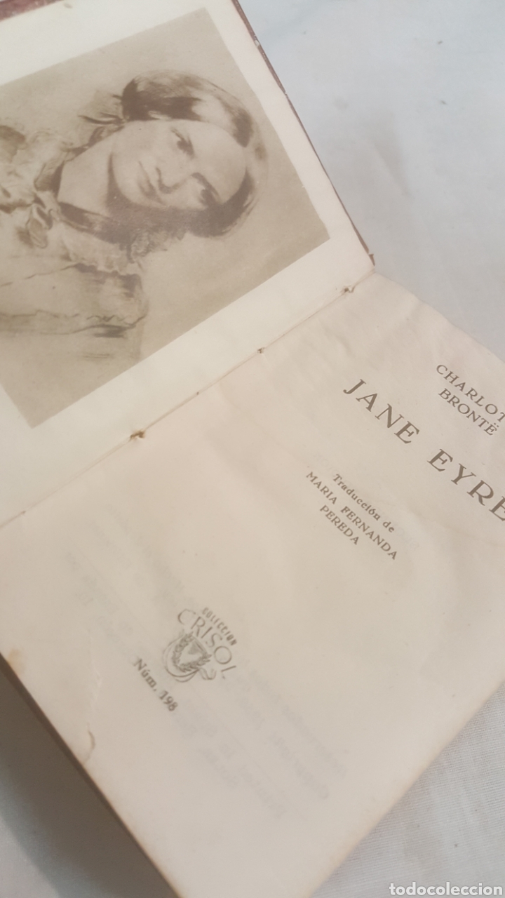 LIBRO 1950 JANE EYRE DE CHARLOTTE BRONT&Euml;