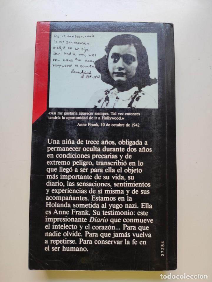 Libros de segunda mano: Diario. Anne Frank - Foto 2