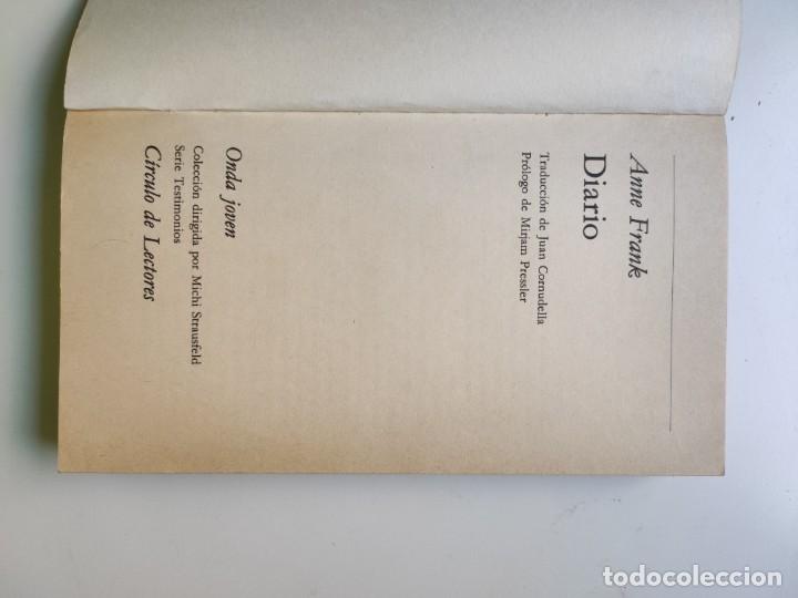 Libros de segunda mano: Diario. Anne Frank - Foto 3