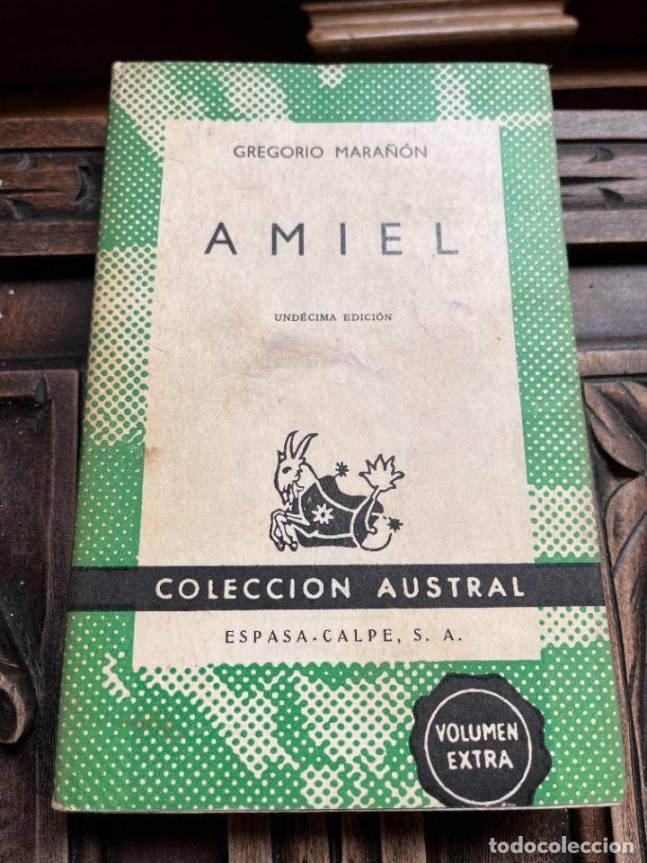 Libros de segunda mano: AMIEL. GREGORIO MARA&Ntilde;ON. - Foto 1