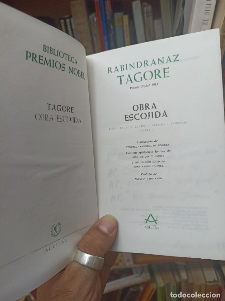 Libros de segunda mano: Rabindranaz Tagore. Obra escojida. Aguilar - Foto 1