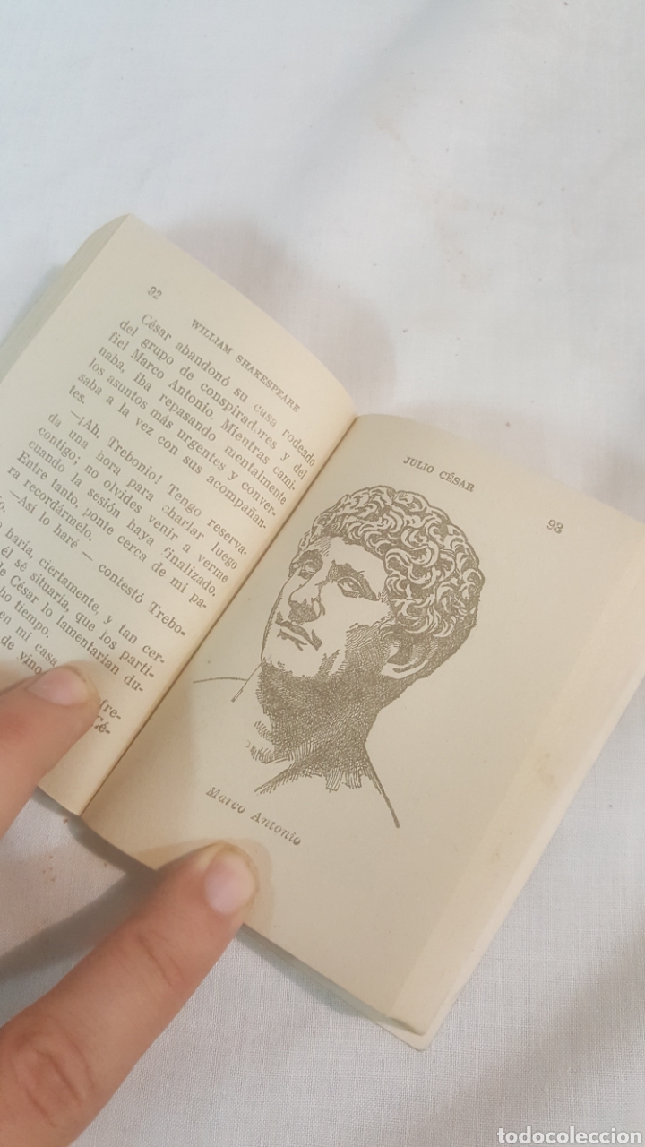 Libros de segunda mano: LIBRO DE BOLSILLO JULIO CESAR DE WILLIAM SHAKESPEARE - Foto 7