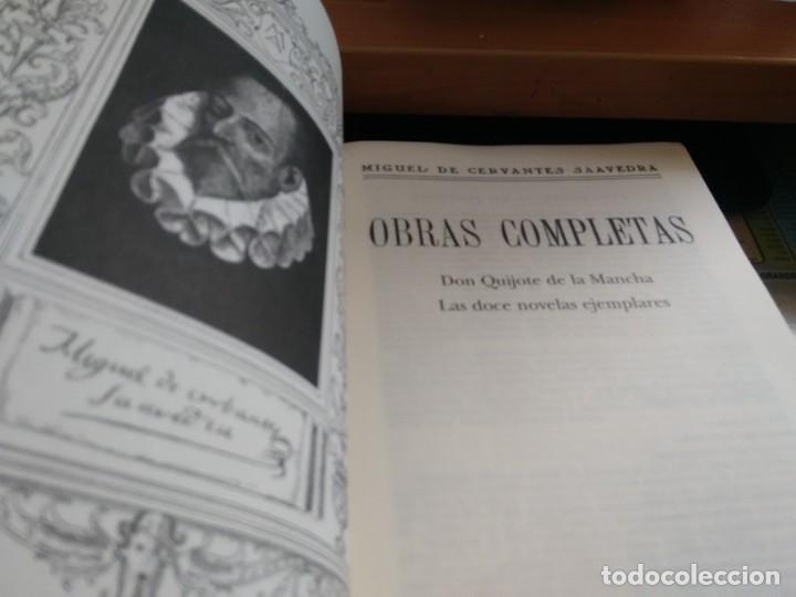 Libros de segunda mano: OBRAS COMPLETAS MIGUEL DE CERVANTES, VOL. I - Foto 3