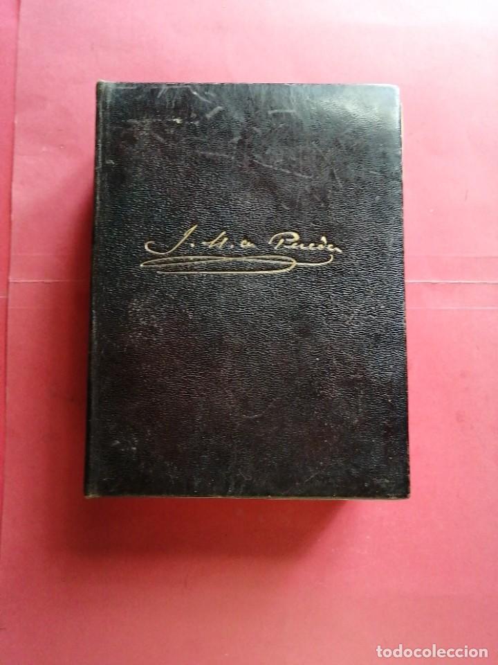 Libros de segunda mano: Obras completas de Jos&eacute; M. Pereda. 1940 Aguilar - Foto 2