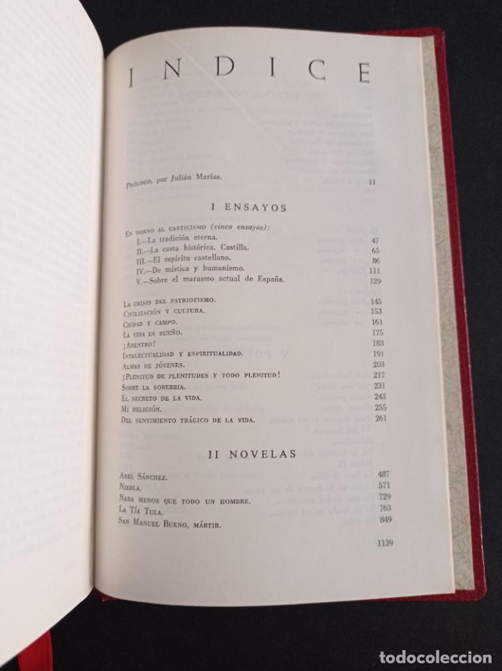 Libros de segunda mano: 1965 - MIGUEL DE UNAMUNO. Obras selectas. - Foto 7