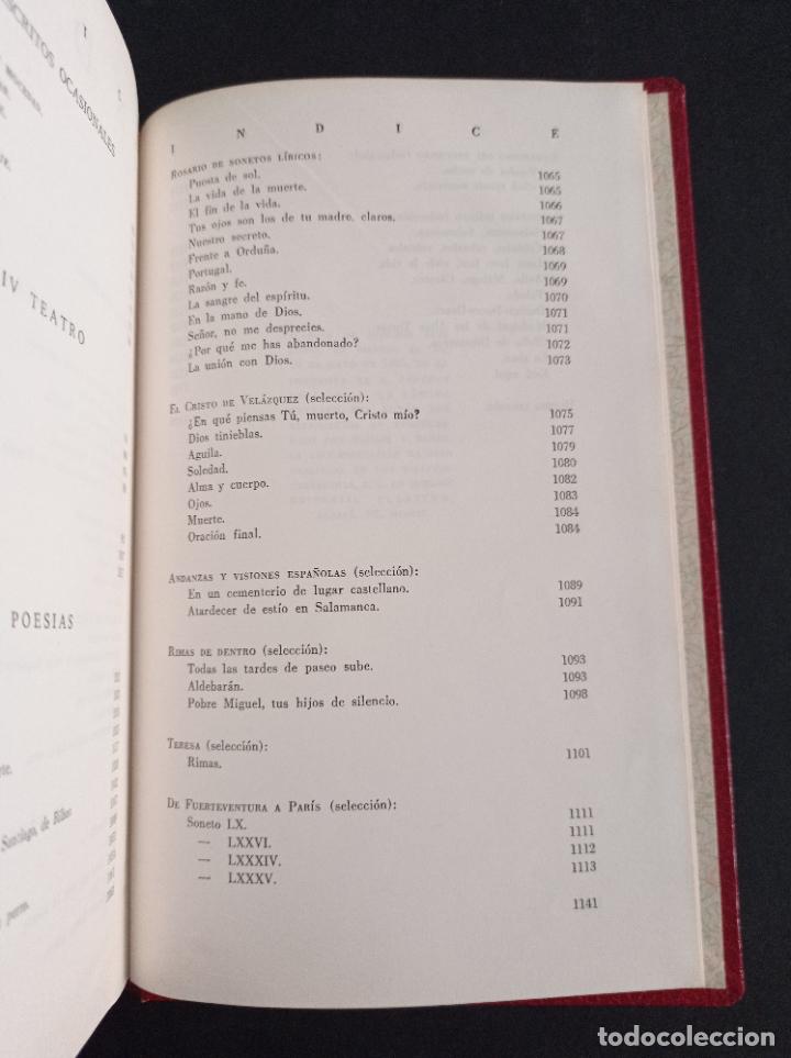 Libros de segunda mano: 1965 - MIGUEL DE UNAMUNO. Obras selectas. - Foto 9