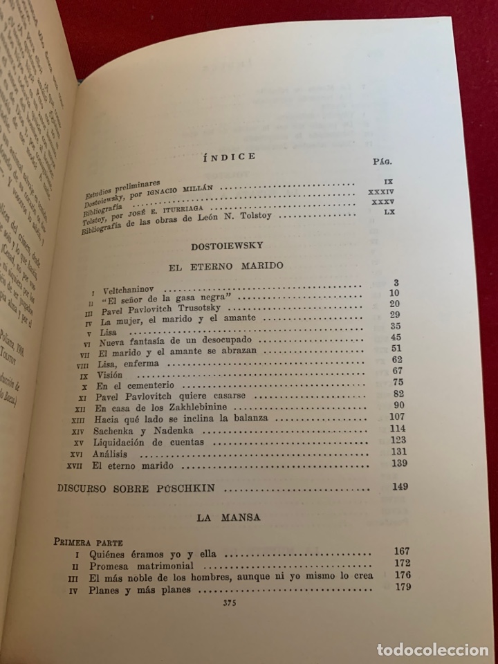 Libros de segunda mano: Novelas y Cuentos. Dostoiewsky y Tolstoy. - Foto 7