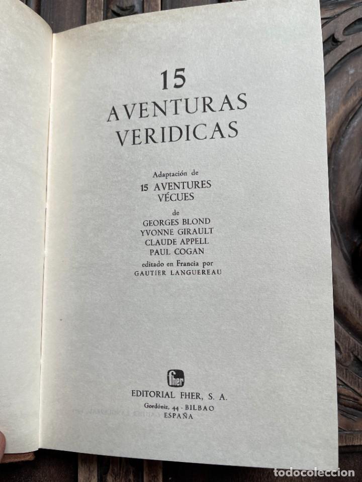 Libros de segunda mano: AVENTURAS VER&Iacute;DICAS. DE GEORGES BLOND. - Foto 2