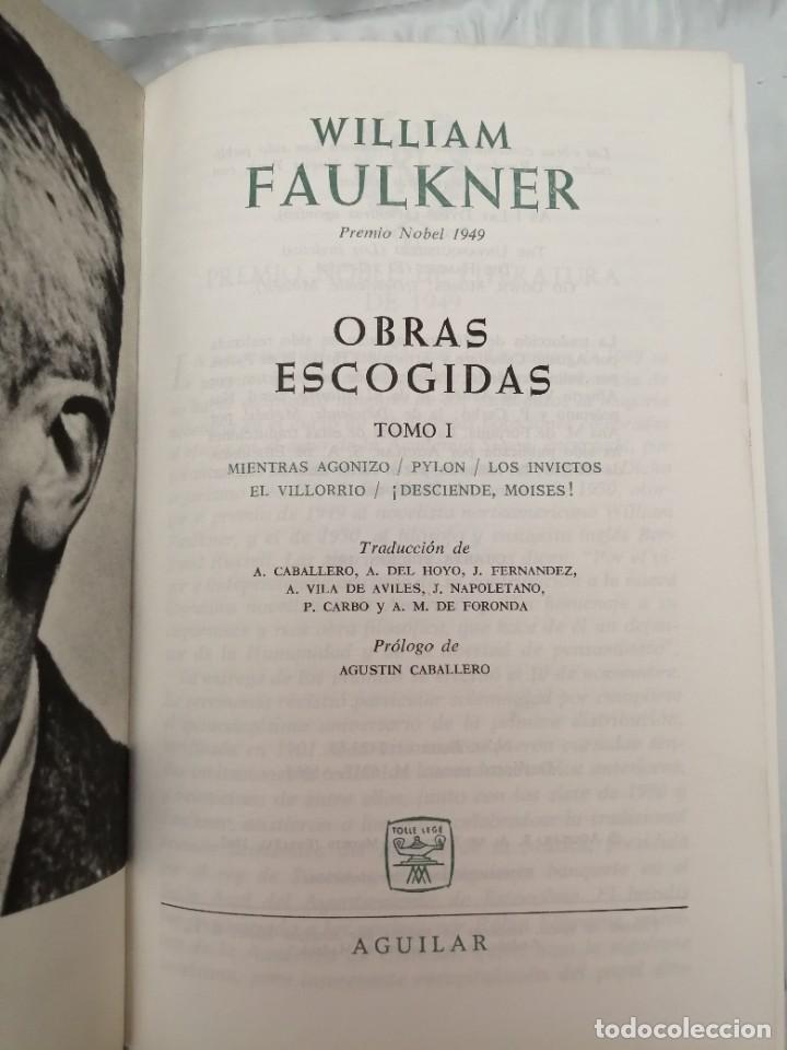 Libros de segunda mano: WILLIAM FAULKNER. OBRAS ESCOGIDAS 1 - Foto 3
