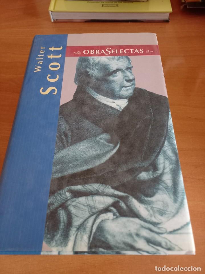Libros de segunda mano: Obras selectas. WALTER SCOTT (Ivanhoe; El pirata) - Foto 1