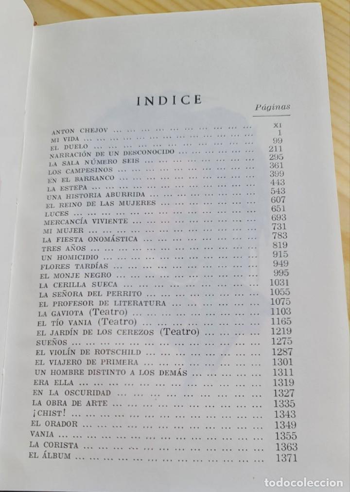 Libros de segunda mano: Obras inmortales Chejov EDAF 1965 - Foto 3